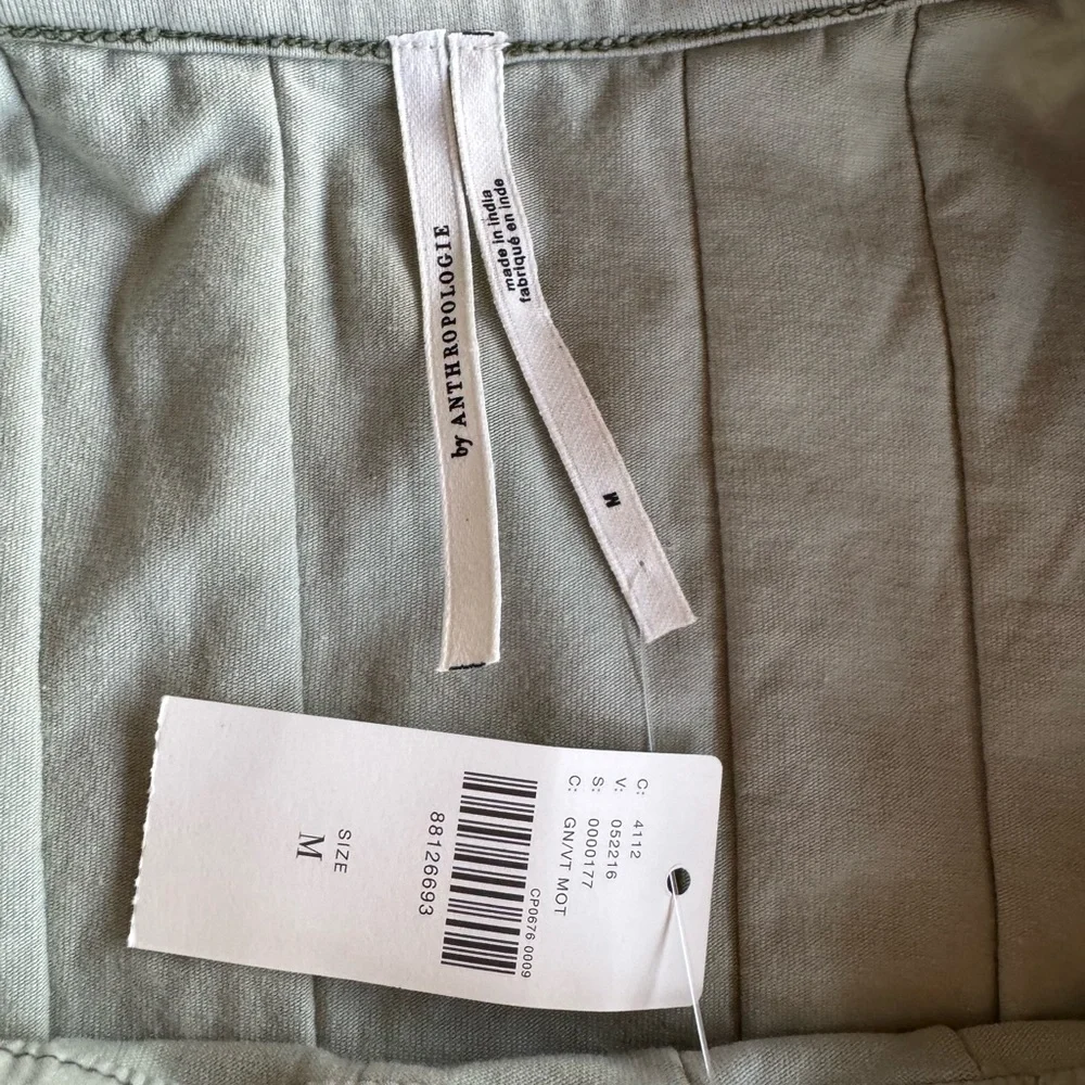 NWT: Anthropologie Puffed Cap-Sleeve Corset Top Sz M - Picture 6 of 9